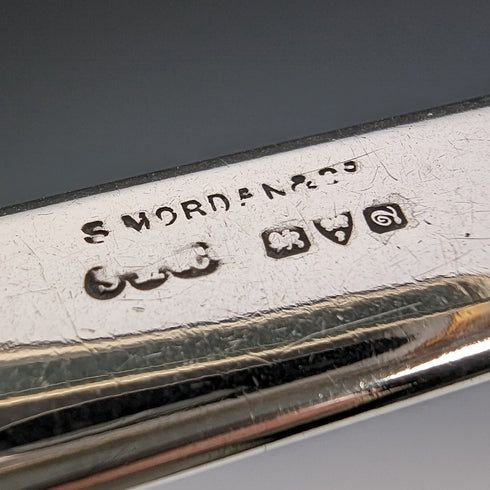 1916 年英國古董純銀筆筒 Sampson Mordan